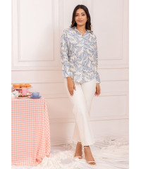 LISA LONG SLEEVE LIGHT BLUE BLOUSE