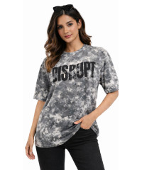 DISTRUPT BLACK&WHITE BAGGY TEE