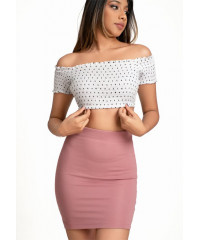 JOSSET TIGHT FIT SKIRT 