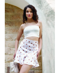 PIXIE POLKA DOT MINI SKIRT