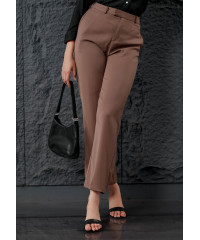 ANA HIGH WAIST CREAM BELL PANT 
