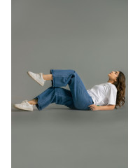 HENASSY WIDE LEG JEAN