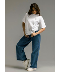 HENASSY WIDE LEG JEAN