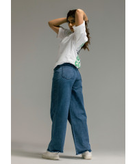 HENASSY WIDE LEG JEAN