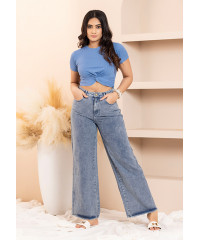 RORI BLUE CROP TOP