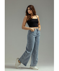 HENASSY WIDE LEG JEAN