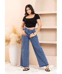 HENASSY WIDE LEG JEAN