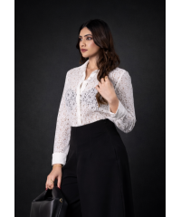 MICAH LACE LONG SLEEVE BLOUSE 