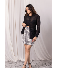 MICAH LACE LONG SLEEVE BLOUSE 