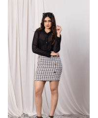 MICAH LACE LONG SLEEVE BLOUSE 