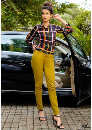 LADIES GREEN MOSS PANT