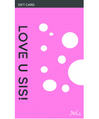 LOVE U SIS GIFT CARD