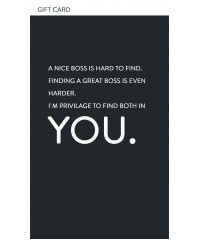 NICE BOSS GIFT CARD