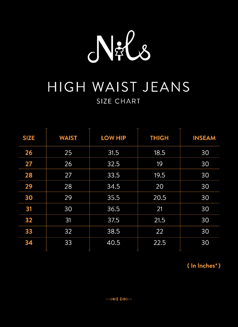 Jean Size Chart